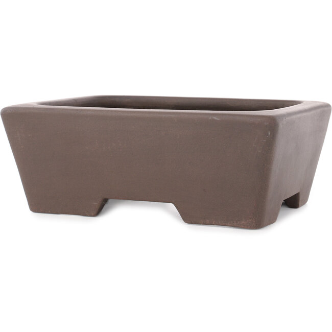 Pot à bonsaï rectangulaire non émaillé - 300 x 220 x 110 mm