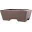 Rectangular unglazed bonsai pot - 300 x 220 x 110 mm