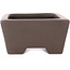 Rectangular unglazed bonsai pot - 300 x 220 x 110 mm