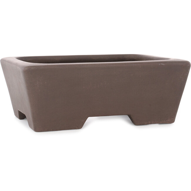 Pot à bonsaï rectangulaire non émaillé - 300 x 220 x 110 mm
