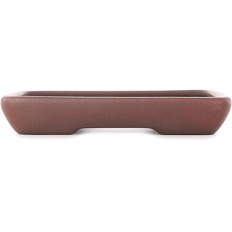 205 mm rectangular unglazed pot from China
