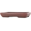 Rectangular unglazed bonsai pot - 205 x 153 x 35 mm