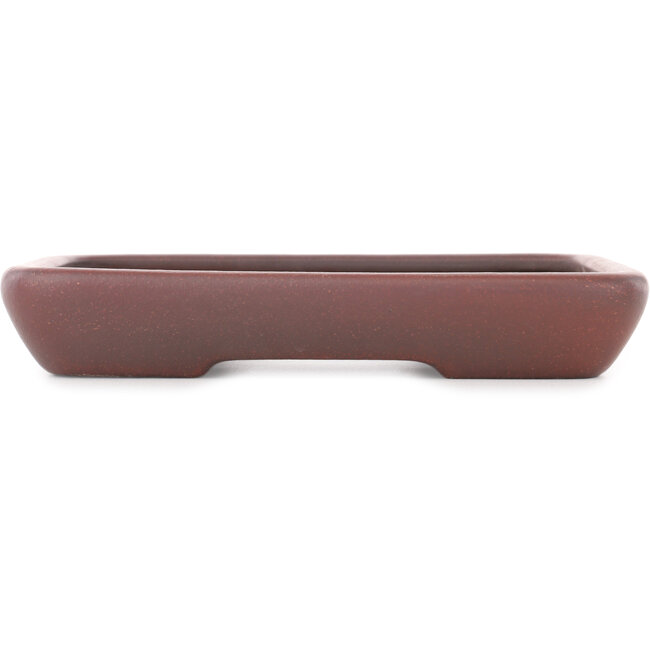Vaso bonsai rettangolare non smaltato - 205 x 153 x 35 mm