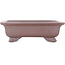 Maceta rectangular sin esmaltar para bonsái de Koyou - 148 x 110 x 45 mm