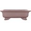 Maceta rectangular sin esmaltar para bonsái de Koyou - 148 x 110 x 45 mm