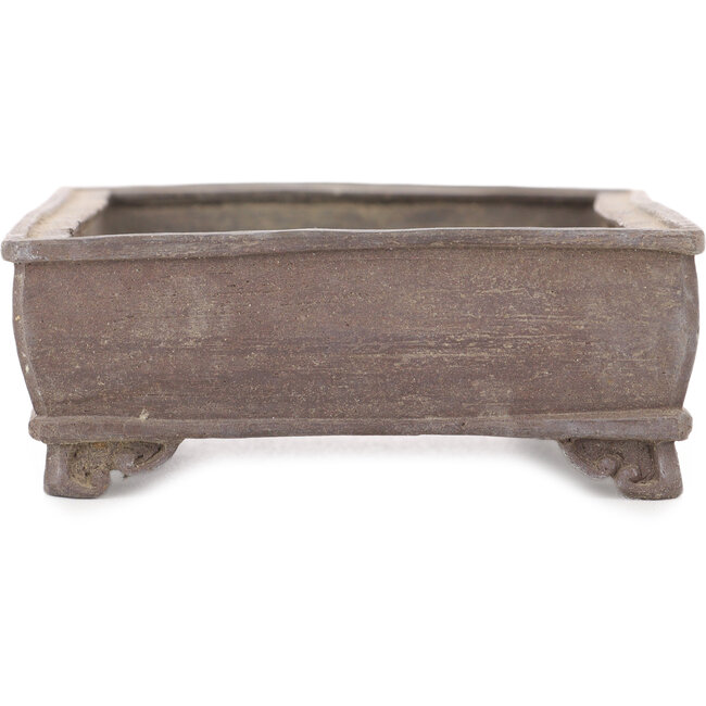 Vaso bonsai rettangolare non smaltato - 110 x 90 x 35 mm