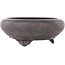 Pot à bonsaï rond non émaillé de Bigei - 123 x 123 x 50 mm