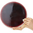 Platte rot und weiß von Koyou - 280 x 280 x 7 mm