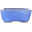 Vaso bonsai quadrato blu di Koyou - 105 x 105 x 45 mm