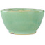 Ronde groene bonsai pot van Koyou - 110 x 110 x 58 mm