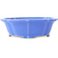 Vaso bonsai blu Lotus di Shibakatsu - 195 x 175 x 60 mm
