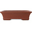 Maceta rectangular sin esmaltar para bonsái de Shibakatsu - 193 x 145 x 50 mm