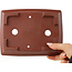 Maceta rectangular sin esmaltar para bonsái de Shibakatsu - 193 x 145 x 50 mm