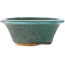 Vaso bonsai turchese rotondo - 185 x 185 x 75 mm