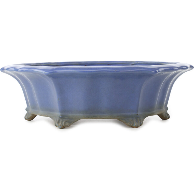 Pot à bonsaï Lotus bleu de Shuhou - 367 x 367 x 110 mm