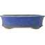 Vaso bonsai ovale blu di Shuhou - 335 x 265 x 95 mm
