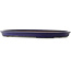 Pot à bonsaï ovale bleu foncé de Reiho - 495 x 355 x 38 mm