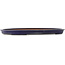 Pot à bonsaï ovale bleu foncé de Reiho - 495 x 355 x 38 mm