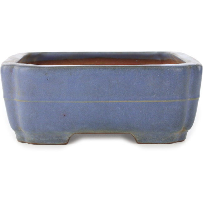 Maceta para bonsái azul claro Mokko de Yamafusa - 305 x 235 x 90 mm