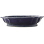 Vaso bonsai Lotus blu scuro di Shuhou - 400 x 400 x 85 mm