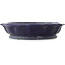 Vaso bonsai Lotus blu scuro di Shuhou - 400 x 400 x 85 mm