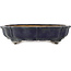 Lotus donkerblauwe bonsai pot van Hattori - 370 x 370 x 88 mm
