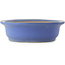 Vaso bonsai ovale blu di Reiho - 475 x 380 x 110 mm