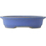 Vaso bonsai ovale blu di Reiho - 475 x 380 x 110 mm
