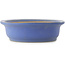 Vaso bonsai ovale blu di Reiho - 475 x 380 x 110 mm