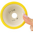 Pot à bonsaï rond multicolore jaune de Tou Ai - 80 x 80 x 40 mm