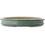 Ovale turquoise bonsai pot - 640 x 490 x 70 mm