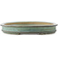 Ovale turquoise bonsai pot - 640 x 490 x 70 mm