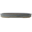 Ovaler blauer Bonsai-Topf - 670 x 480 x 70 mm