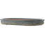Ovaler blauer Bonsai-Topf - 670 x 480 x 70 mm