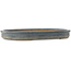 Ovaler blauer Bonsai-Topf - 670 x 480 x 70 mm