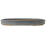 Ovaler blauer Bonsai-Topf - 670 x 480 x 70 mm