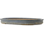 Ovaler blauer Bonsai-Topf - 670 x 480 x 70 mm
