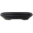 Oval dark blue bonsai pot by Haru Matsu - 700 x 540 x 135 mm