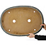 Pot à bonsaï ovale bleu - 670 x 480 x 70 mm
