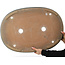 Pot à bonsaï ovale bleu - 670 x 480 x 70 mm