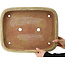 Maceta rectangular para bonsái color beige - 410 x 320 x 70 mm