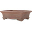 Pot à bonsaï rectangulaire non émaillé de Sensyu - 307 x 230 x 100 mm