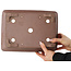 Maceta rectangular sin esmaltar para bonsái de Sensyu - 307 x 230 x 100 mm