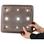 Maceta rectangular sin esmaltar para bonsái de Gyouzan - 310 x 275 x 115 mm