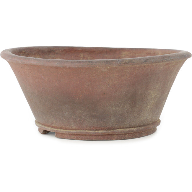 Runder unglasierter Bonsai-Topf von Sensyu - 235 x 235 x 100 mm