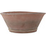 Pot à bonsaï rond non émaillé de Sensyu - 235 x 235 x 100 mm