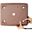 Maceta rectangular sin esmaltar para bonsái de Sensyu - 362 x 305 x 98 mm