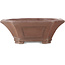 Vierkante ongeglazuurde bonsaipot van Sensyu - 430 x 373 x 140 mm