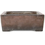 Maceta rectangular sin esmaltar para bonsái de Syu-zan - 305 x 225 x 88 mm