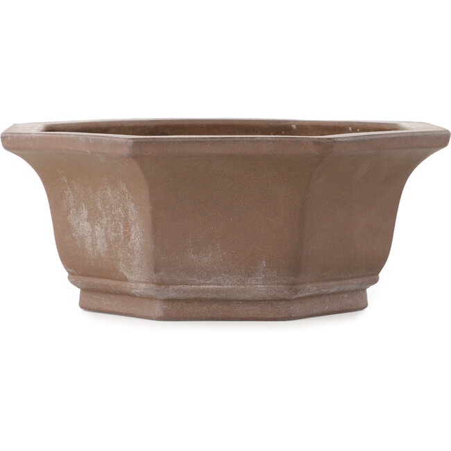 Pot à bonsaï octogonal non émaillé - 307 x 307 x 125 mm